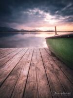 Sonnenuntergang am Hopfensee