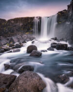 Island Thinvellir Öxararfoss Wasserfall