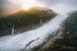 Neuseeland Franz-Josef-Gletscher Sonnenaufgang