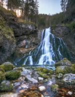 Österreich Gollinger Wasserfall