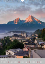 Deutschland Bayern Berchtesgaden Watzmann Sonnenaufgang